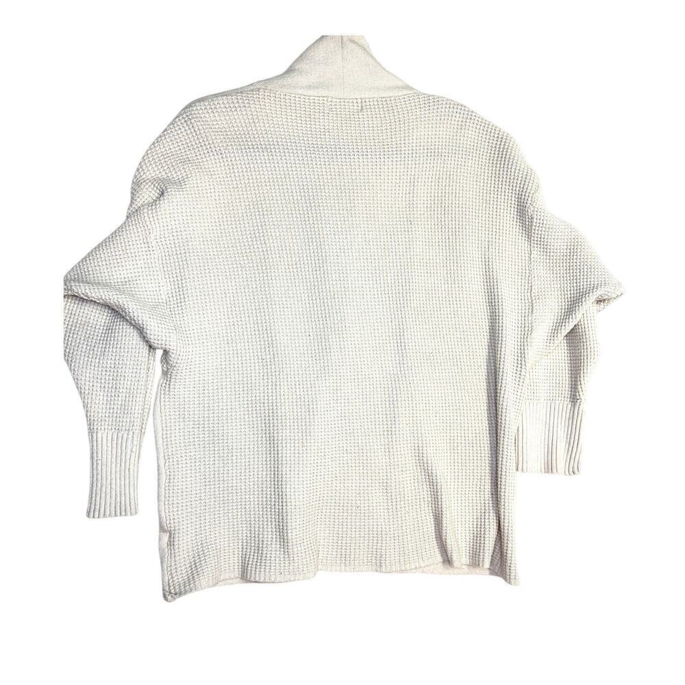 Listicle, Oatmeal Colored, Women's Medium Cardigan, Ivory \ Off-White - Picture 2 of 7